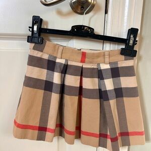 Burberry Kids Exaggerated Check skirt -Size 5Y